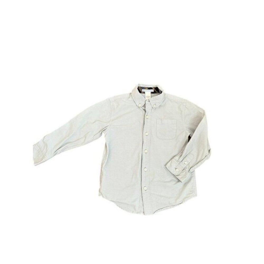 Janie And Jack Light Blue Button Up Shirt